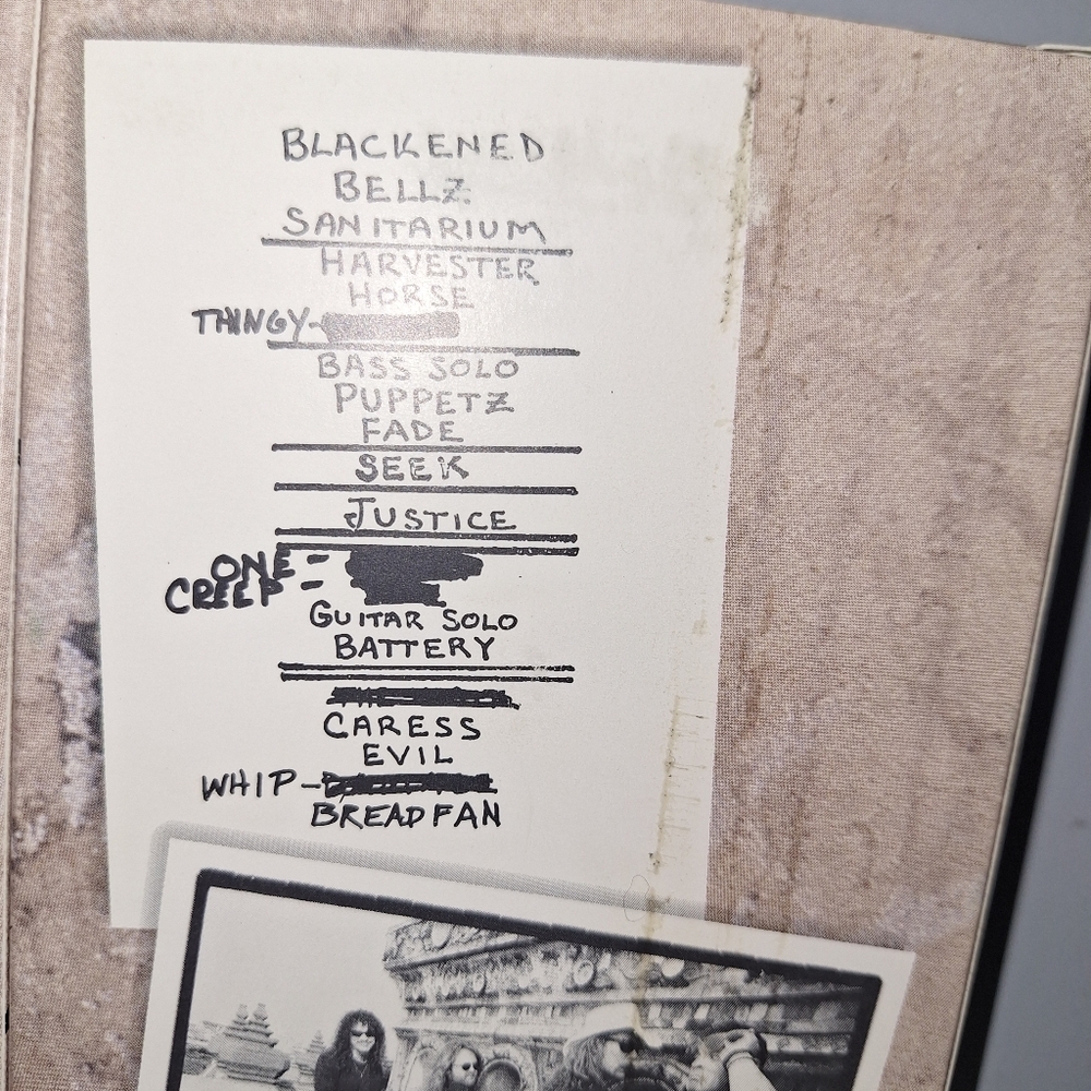 COPY - Metallica Live Shi*: Binge & Purge 1993 3 VHS Set Seattle San Diego Beau… - Picture 7 of 7